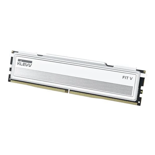 Memoria RAM KLEVV FIT V 32GB (2x16GB) DDR5-6000 CL30 Blanco Perfil Bajo