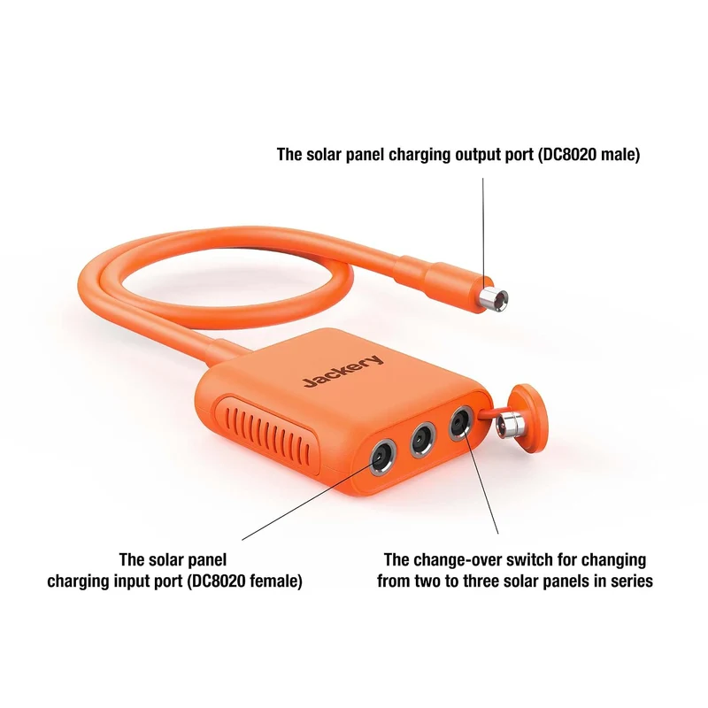 Cable Jackery Explorer, con Panel Solar de 200 W