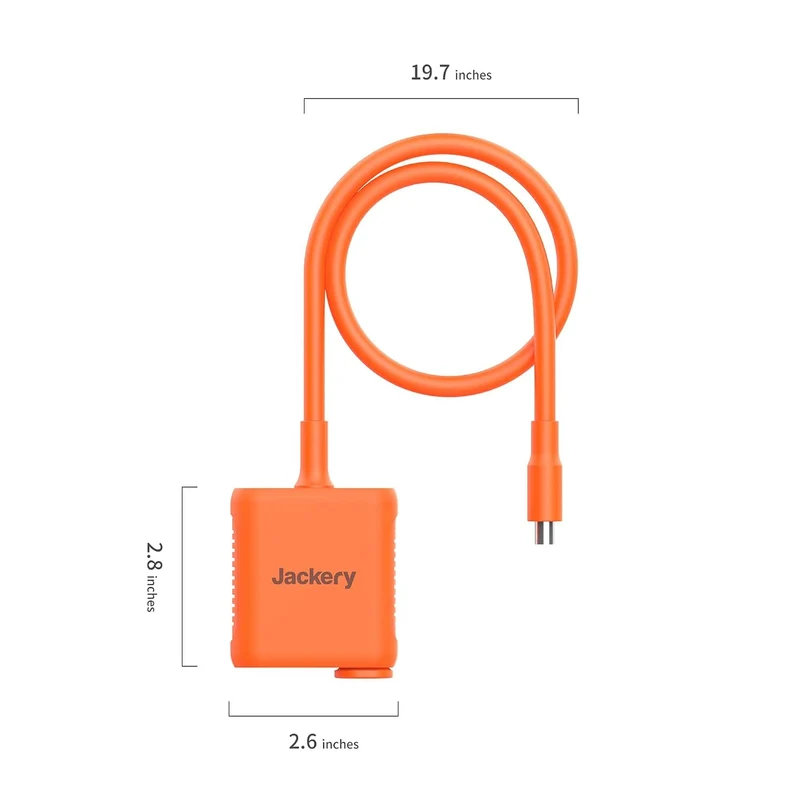 Cable Jackery Explorer, con Panel Solar de 200 W