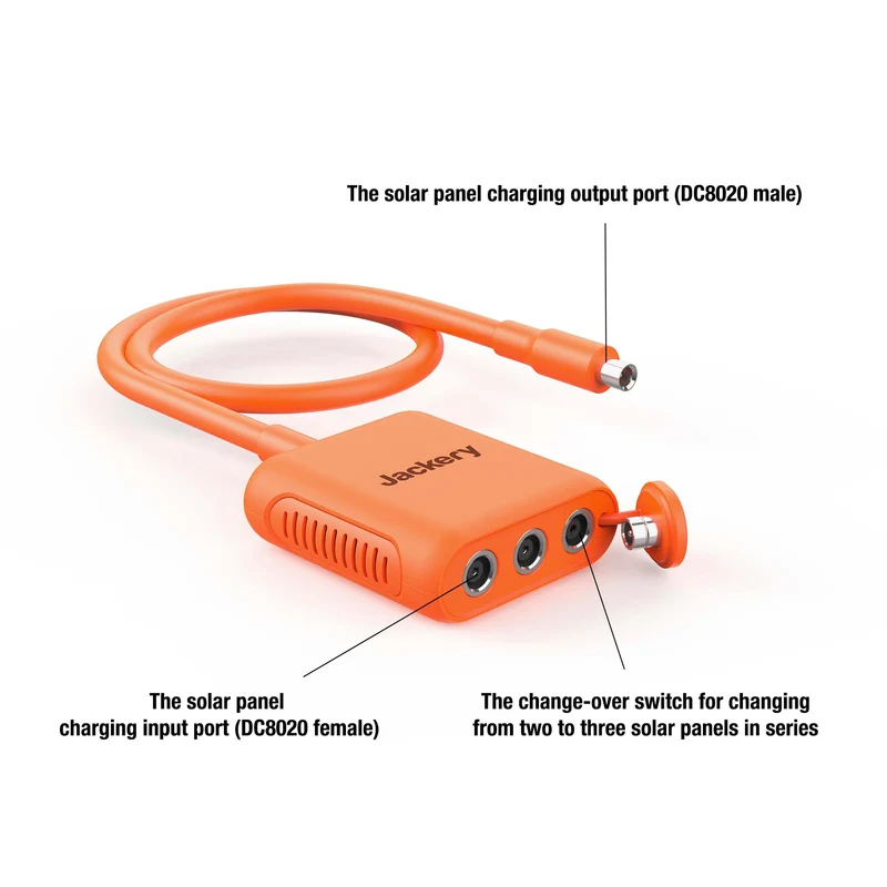 Cable Jackery Explorer, con Panel Solar de 200 W