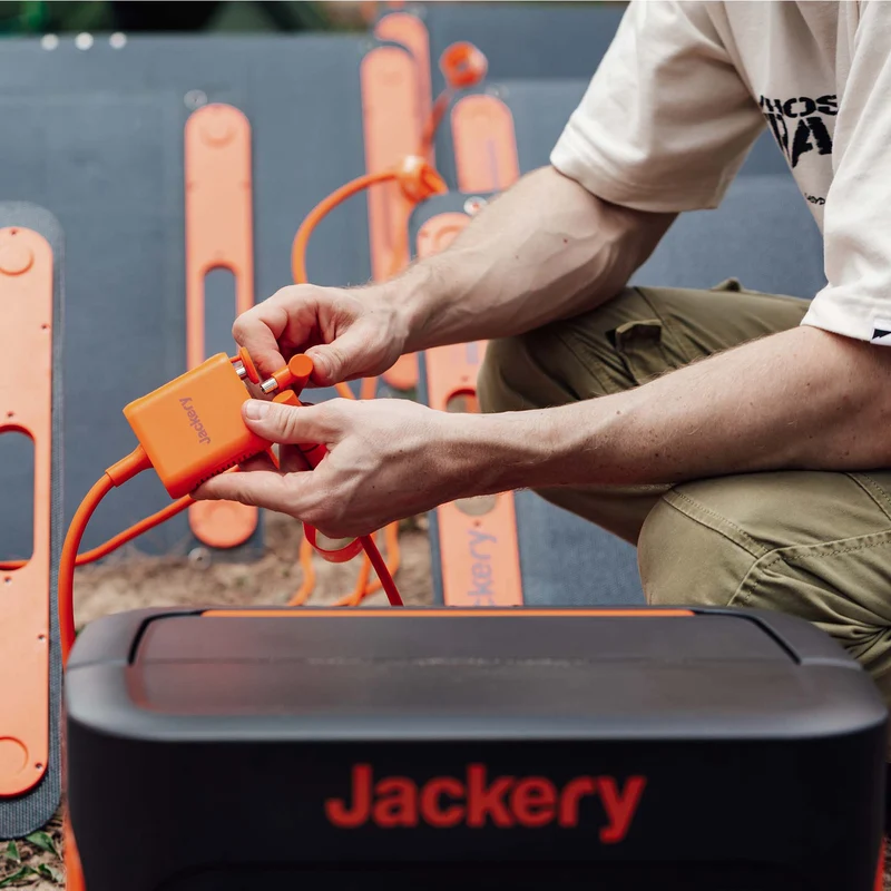 Cable Jackery Explorer, con Panel Solar de 200 W