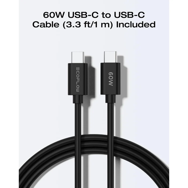 Cargador EcoFlow USB C, 30 W