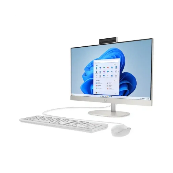 Todo en uno HP 23,8" Intel Core i3 N300 (3.8 GHz) - 8 GB DDR4 - 512 GB NVMe M.2 - Intel UHD Graphics - 65 W - Win 11 Home - Shell White