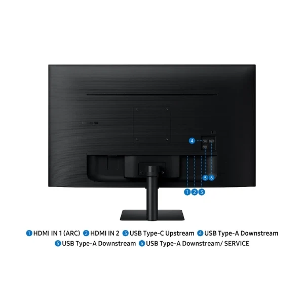 Monitor Samsung Smart M7 M70F 32" 4K UHD - Vision AI - Smart TV - LS32FM700UNXZA