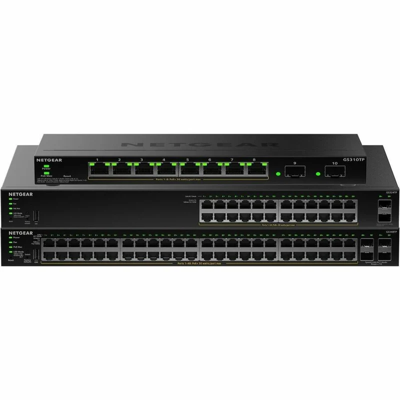 Switch de Red Netgear GS324TPv2 Ethernet Switch