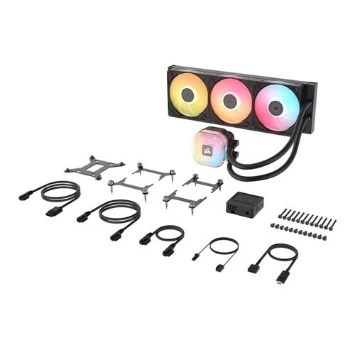 Refrigeración Líquida Corsair iCUE LINK TITAN II RGB 360mm AIO Negra