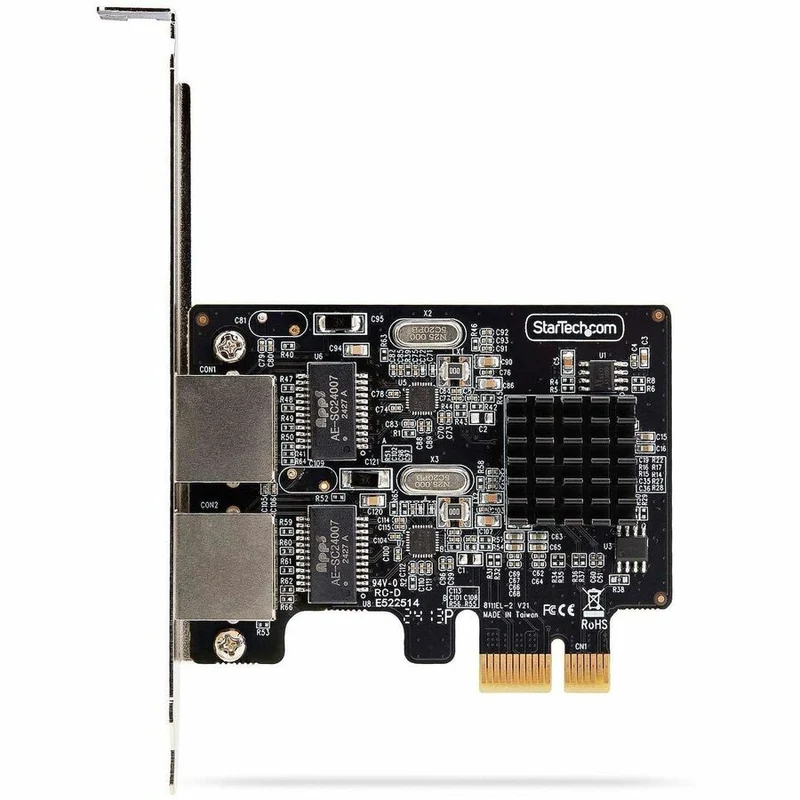 Tarjeta de Red StarTech.com StarTech 2-Port Gigabit PCIe Network Adapter Card