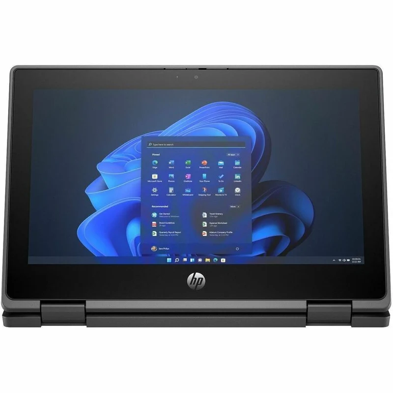 Laptop HP Fortis Flip G1i 11.6" Touchscreen Convertible 2 in 1, Intel N250 4 Núcleos, 8GB DDR5, 128 GB SSD, Táctil