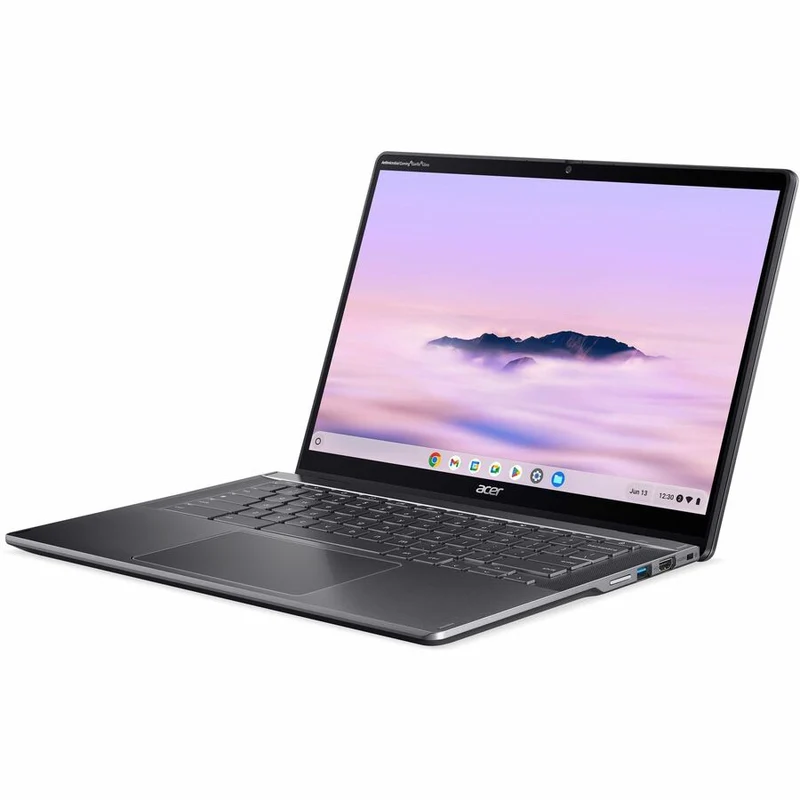 Laptop Acer Chromebook Plus Spin 514 CPE594-1N CPE594-1N-53F2 14" Touchscreen Convertible 2 in 1 Chromebook, Intel Core i5 120U 10 Núcleos, 16GB, 256 GB SSD, Táctil