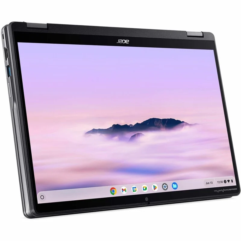 Laptop Acer Chromebook Plus Spin 514 CPE594-1N CPE594-1N-53F2 14" Touchscreen Convertible 2 in 1 Chromebook, Intel Core i5 120U 10 Núcleos, 16GB, 256 GB SSD, Táctil