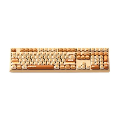 Teclado Mecanico Akko MG108B Bun Wonderland Piano Pro Naranja Hot-Swap