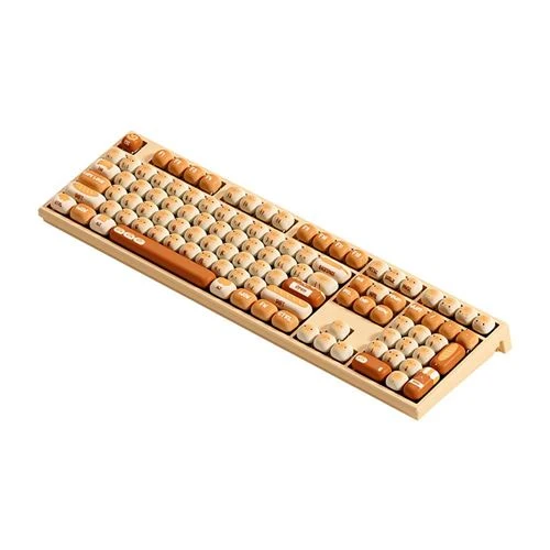 Teclado Mecanico Akko MG108B Bun Wonderland Piano Pro Naranja Hot-Swap
