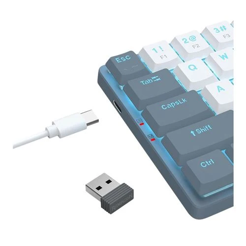 Combo Teclado Mecánico y Mouse Redragon V2 Negro