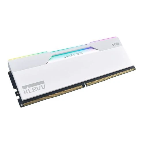 Memoria RAM KLEVV CRAS V RGB 32GB (2x16GB) DDR5-6000 CL30 Blanco