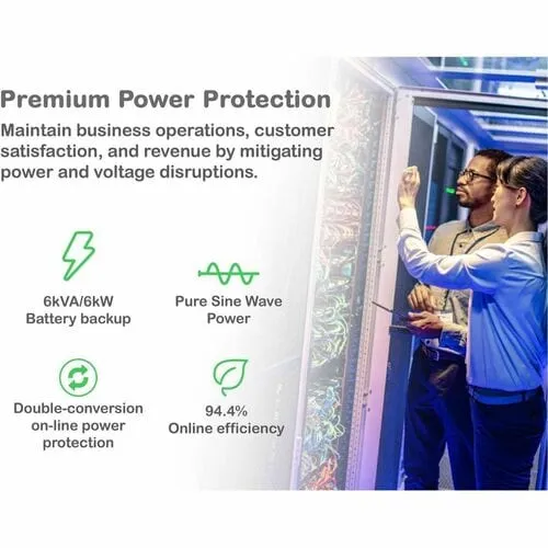 UPS APC Smart-UPS On-Line SRT6KRMXLT 6000VA/6000W - Online Doble Conversión