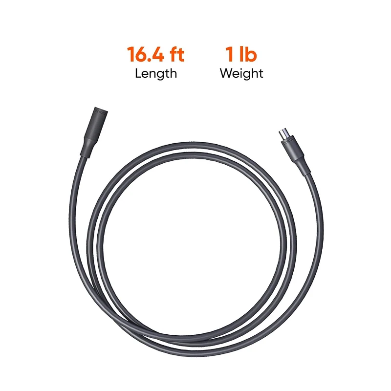 Cable Jackery DC de Extensión para Panel Solar, Gris