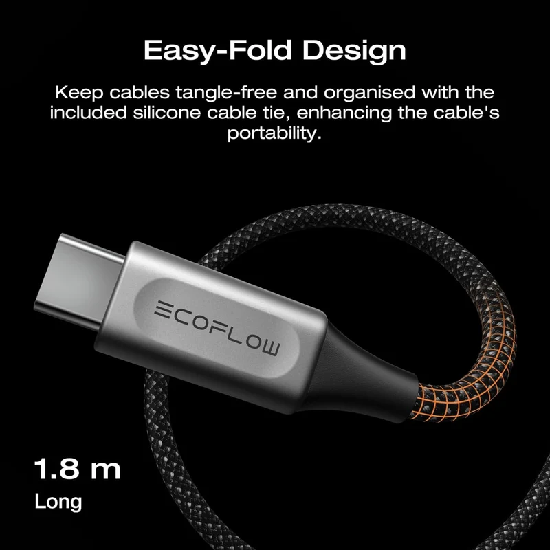 Cable EcoFlow Rapid Pro USB-C a 240 W