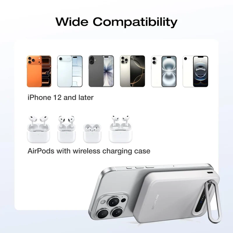 Power Bank EcoFlow RAPID, 10,000 mAh, Carga 15 W, Blanco