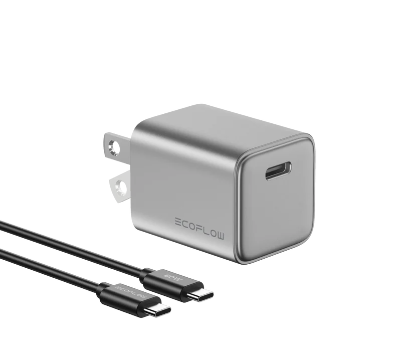 Power Bank EcoFlow RAPID, 10,000 mAh, Carga 30 W, Negro
