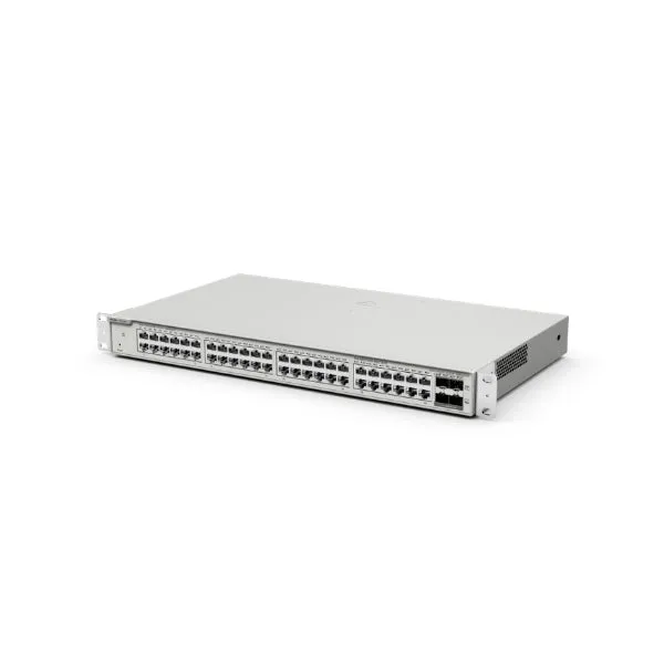Switch Ruijie Reyee RG-NBS3200-48GT4XS Administrable Capa 2+ - 48 Puertos Gigabit - 4 SFP+ 10G - Gestión Cloud