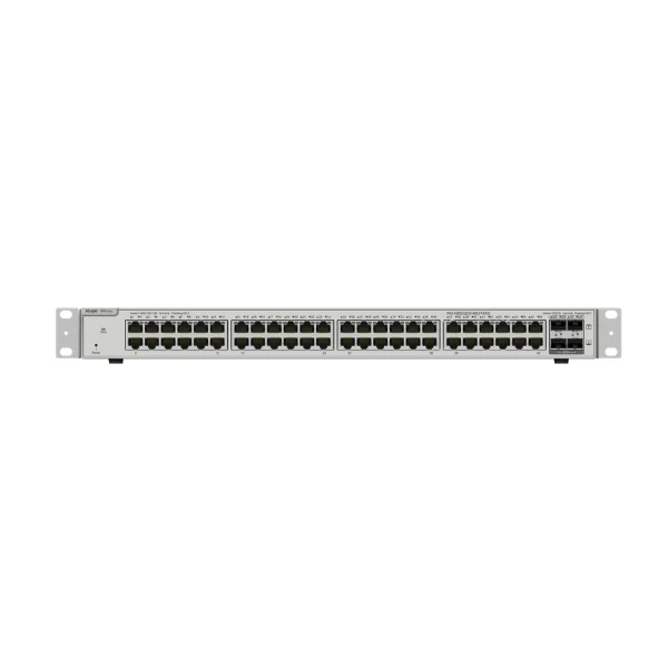 Switch Ruijie Reyee RG-NBS3200-48GT4XS Administrable Capa 2+ - 48 Puertos Gigabit - 4 SFP+ 10G - Gestión Cloud