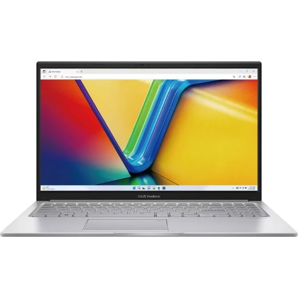 Laptop ASUS Vivobook 15 F1504VA-WS51 Intel Core i5-1334U - 8GB DDR4 - 512GB SSD M.2 NVMe - 15.6" Full HD - Intel Iris Xe Graphics - Cool Silver - 90NB10J2-M043R0