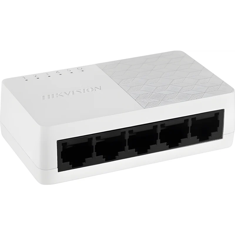 Switch Hikvision SOHO DS-3E0105D-O 5 Puertos Fast Ethernet