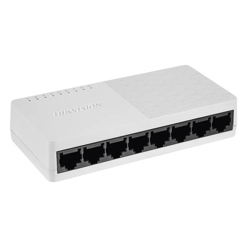 Switch Hikvision SOHO DS-3E0108D-O 8 Puertos Fast Ethernet