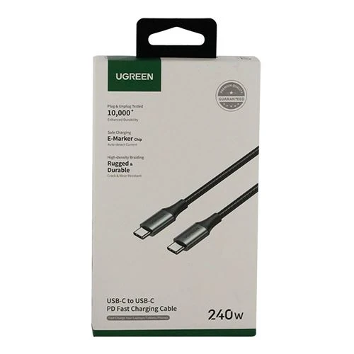 Cable USB-C a USB-C UGreen 240W PD 3.1 Trenzado 2m