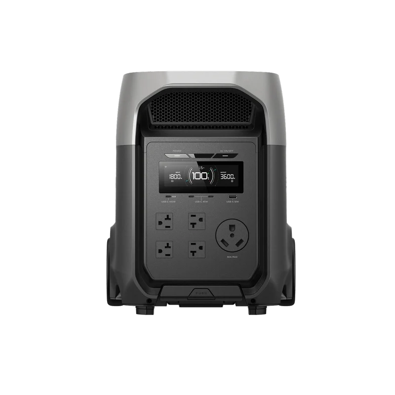 Estación de Energía Portátil EcoFlow DELTA 3 Ultra, 3072 Wh, 3600 W, con Smart Home Panel