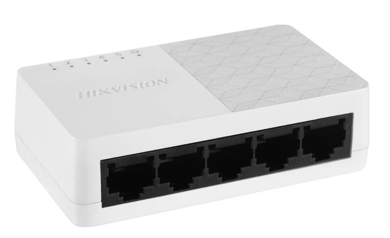 Switch Hikvision SOHO DS-3E0505D-O 5 Puertos Gigabit