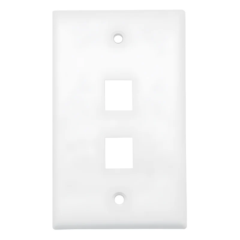Faceplate Hikvision DS-1FPA2-A 2 Puertos 600 W