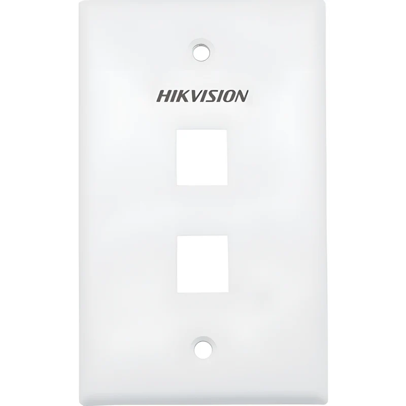Faceplate Hikvision DS-1FPA2-A 2 Puertos 600 W