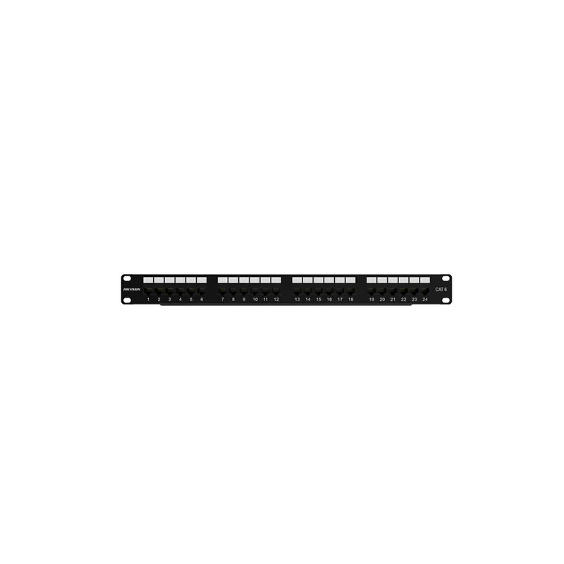 Patch Panel Hikvision DS1CP6U241U 24 Puertos Cat 6