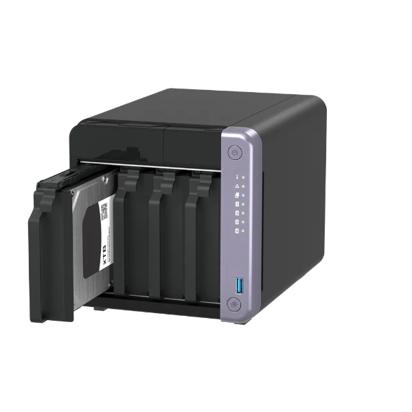 NAS QNAP TS-432X-4G-US - 4 Bahías SATA - ARM AL524 Quad Core 2.0GHz - 4GB DDR4 - 10GbE SFP+ - 2.5GbE