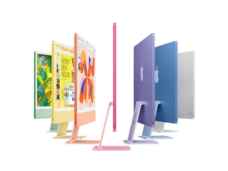 Todo en Uno Apple iMac MD3H4LL/A, Apple M4 10 Núcleos, 16GB, 256 GB SSD
