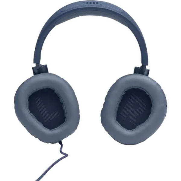 Audífonos Gaming JBL Quantum 100 - Cable 3.5mm - Micrófono Desmontable - 40mm - Azul - JBLQUANTUM100BLUAM