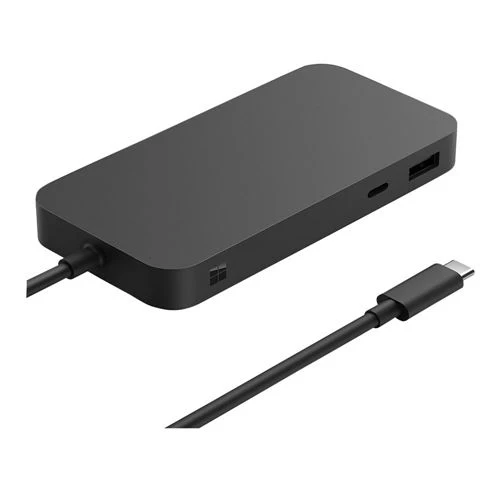 Docking Station Microsoft Surface USB4 Doble 4K 8K Ethernet Negro
