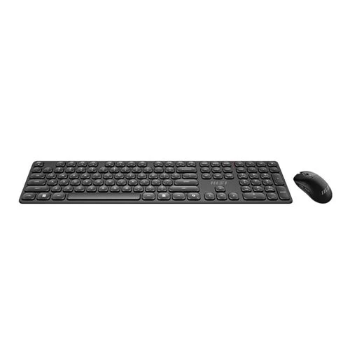 Combo Teclado y Mouse Gaming Inalámbrico MSI Forge K210 Negro