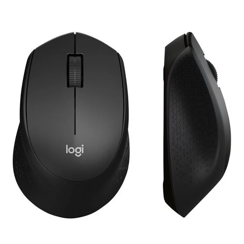 Combo Teclado y Mouse Inalámbrico Logitech MK345 Negro con Reposamuñecas