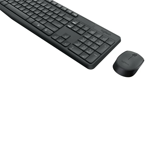 Combo Teclado y Mouse Inalámbrico Logitech MK235 Gris
