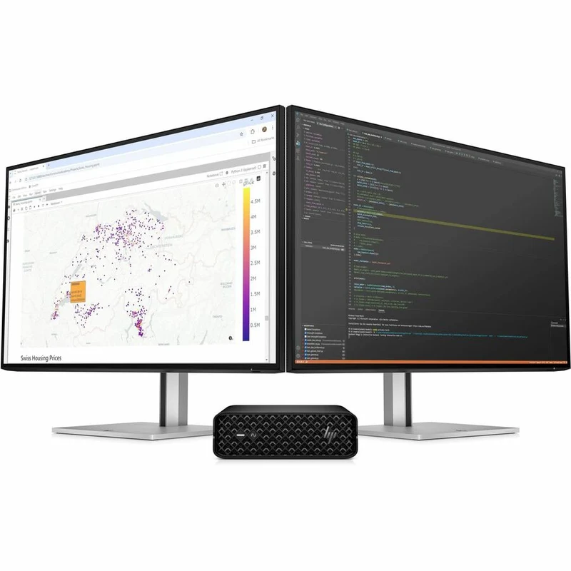 Workstation HP Z2 Mini G1i, Intel Core Ultra 7 265 20 Núcleos, 32GB DDR5, 1 TB SSD, RTX A1000