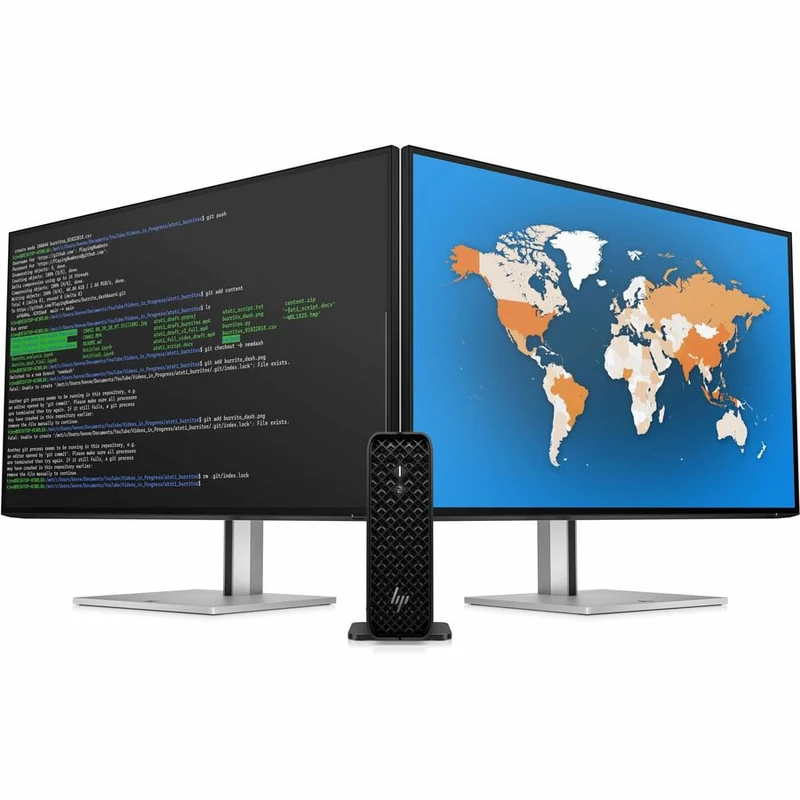 Workstation HP Z2 Mini G1i, Intel Core Ultra 7 265 20 Núcleos, 32GB DDR5, 1 TB SSD, RTX A1000