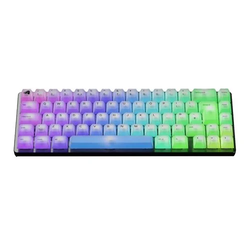 Keycaps Glorious Polychroma V2 RGB Transparentes Policarbonato