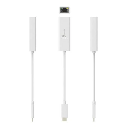 Adaptador USB-C a Ethernet Gigabit j5create JCE131W