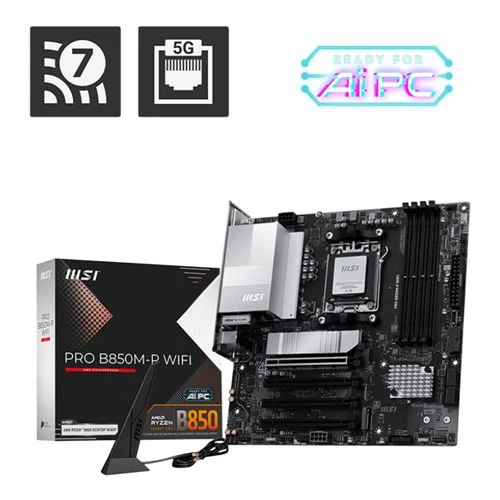 Tarjeta Madre MSI PRO B850M-P WIFI AMD