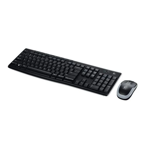 Combo Teclado y Mouse Inalámbrico Logitech MK270 Negro 2.4 GHz