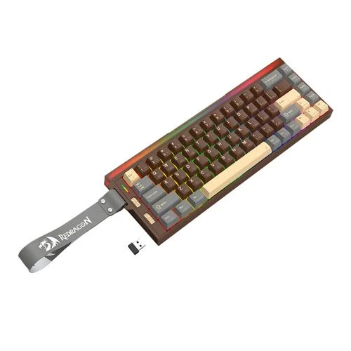Teclado Gaming Redragon Nolan MCK752M Negro