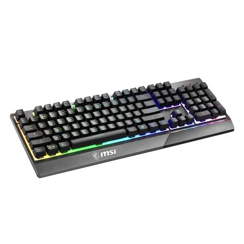 Teclado Gaming MSI Vigor GK30 Mecha-Membrane RGB Mystic Light 104 Teclas Negro