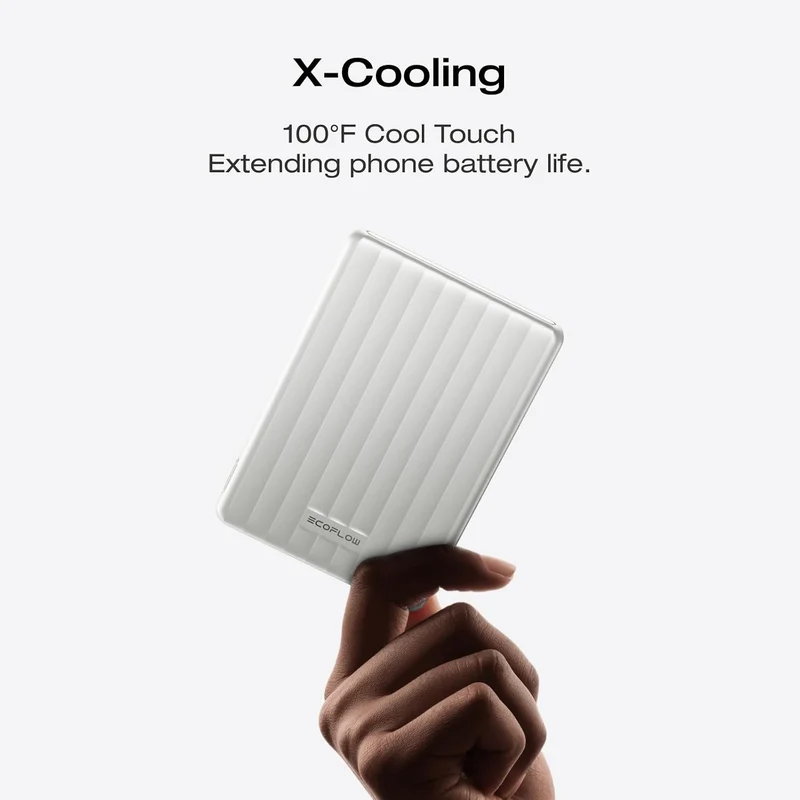 Power Bank EcoFlow RAPID, 5,000 mAh, Blanco